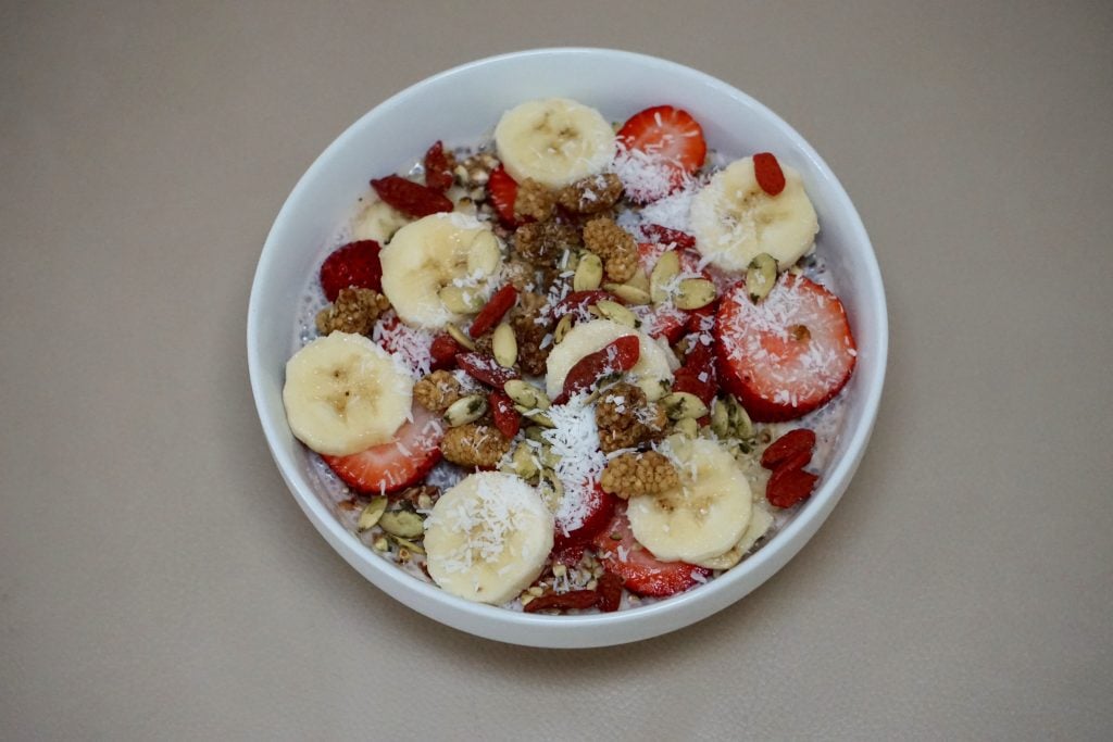 DSC03857 1024x683 - Simple, Sweet & Creamy Chia Pudding