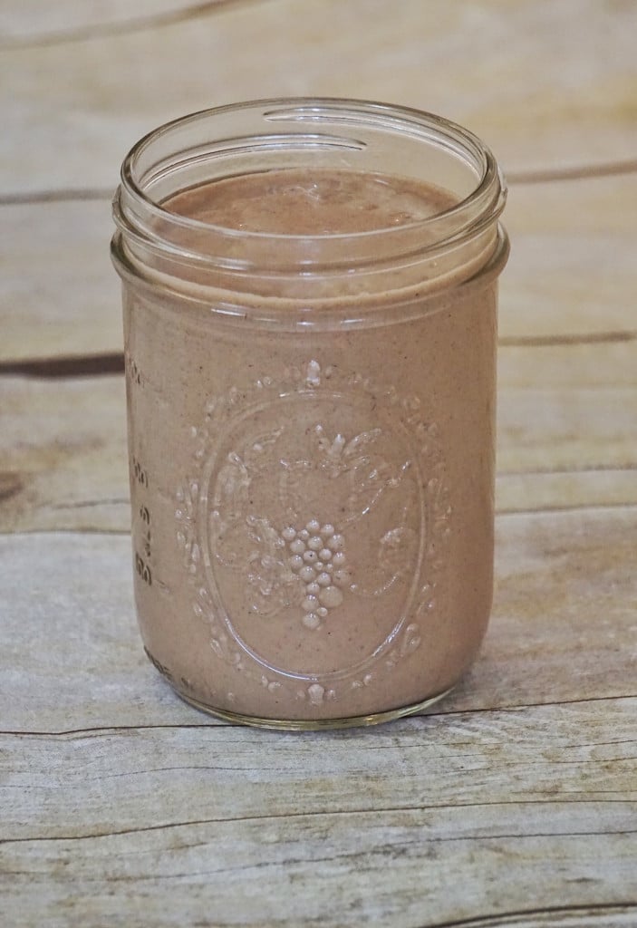 Walnut Cacao Smoothie Leahs Plate 703x1024 - Brain Boosting Walnut Cacao Smoothie