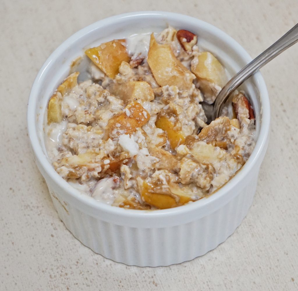 Apple Cobbler Baked Oatmeal Leahs Plate 1024x1001 - Apple Cobbler Baked Oatmeal