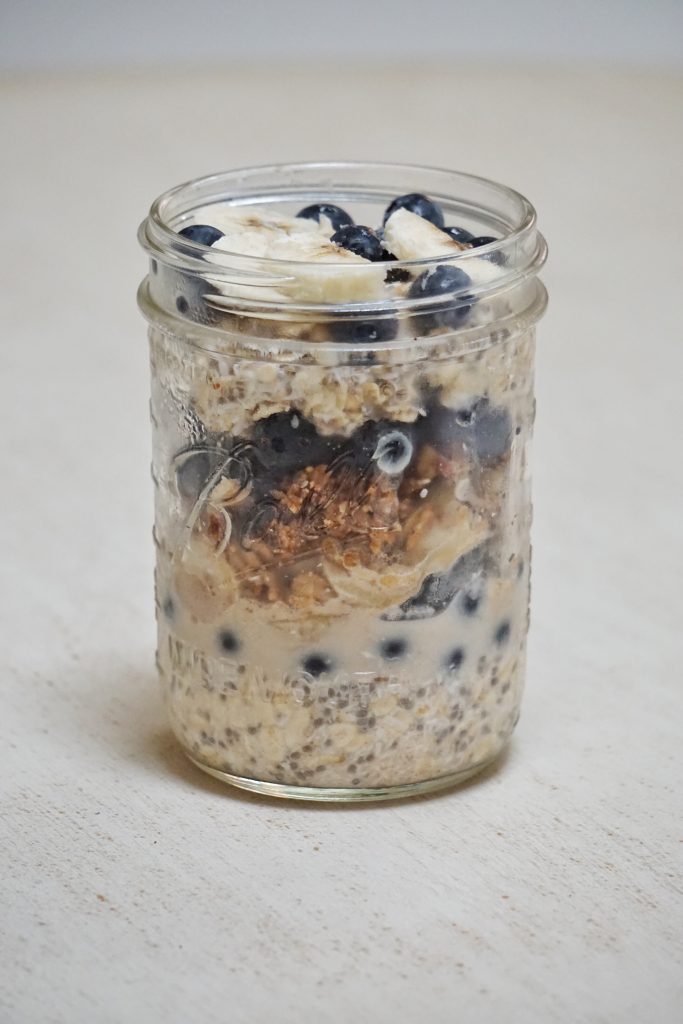 Coconut Blueberry Crumble Parfait2 683x1024 - Blueberry Coconut Crumble Parfait