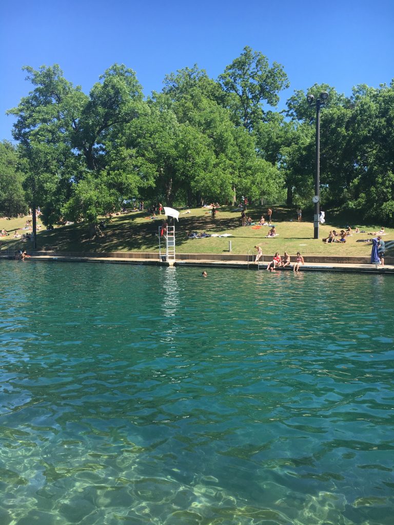 barton springs 768x1024 - Healthy Weekend in Austin: Recap