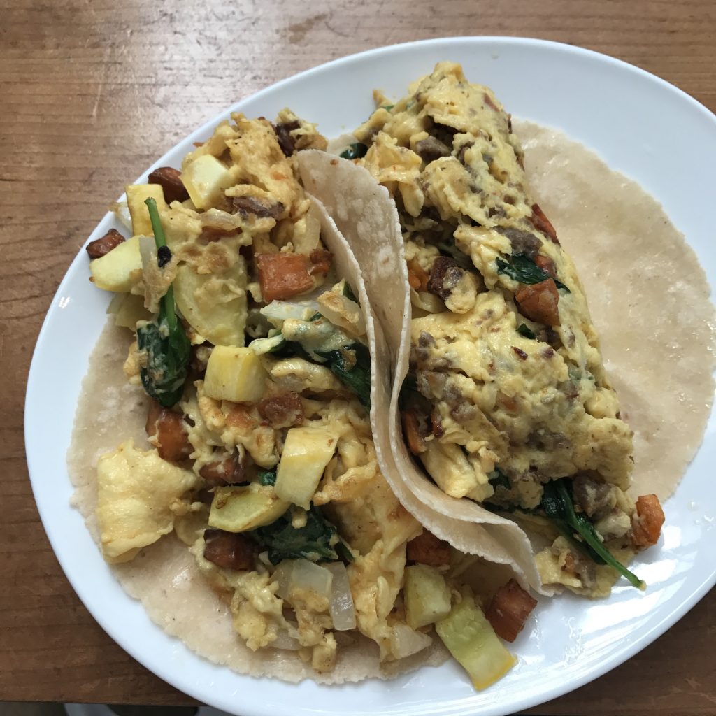 breakfast tacos at picnik 1024x1024 - Healthy Weekend in Austin: Recap