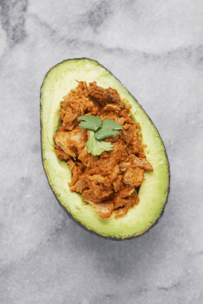 Chili Lime Tuna Avocado Boats 683x1024 - Chili Lime Tuna Avocado Boats (Gluten-Free)