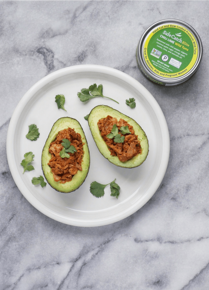 Chili Lime Tuna Avocado Boats2 - Chili Lime Tuna Avocado Boats (Gluten-Free)