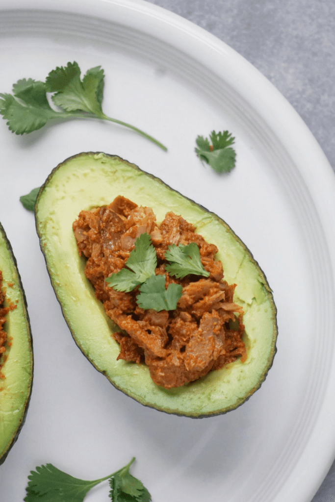 Chili Lime Tuna Avocado Boats5 683x1024 - Chili Lime Tuna Avocado Boats (Gluten-Free)