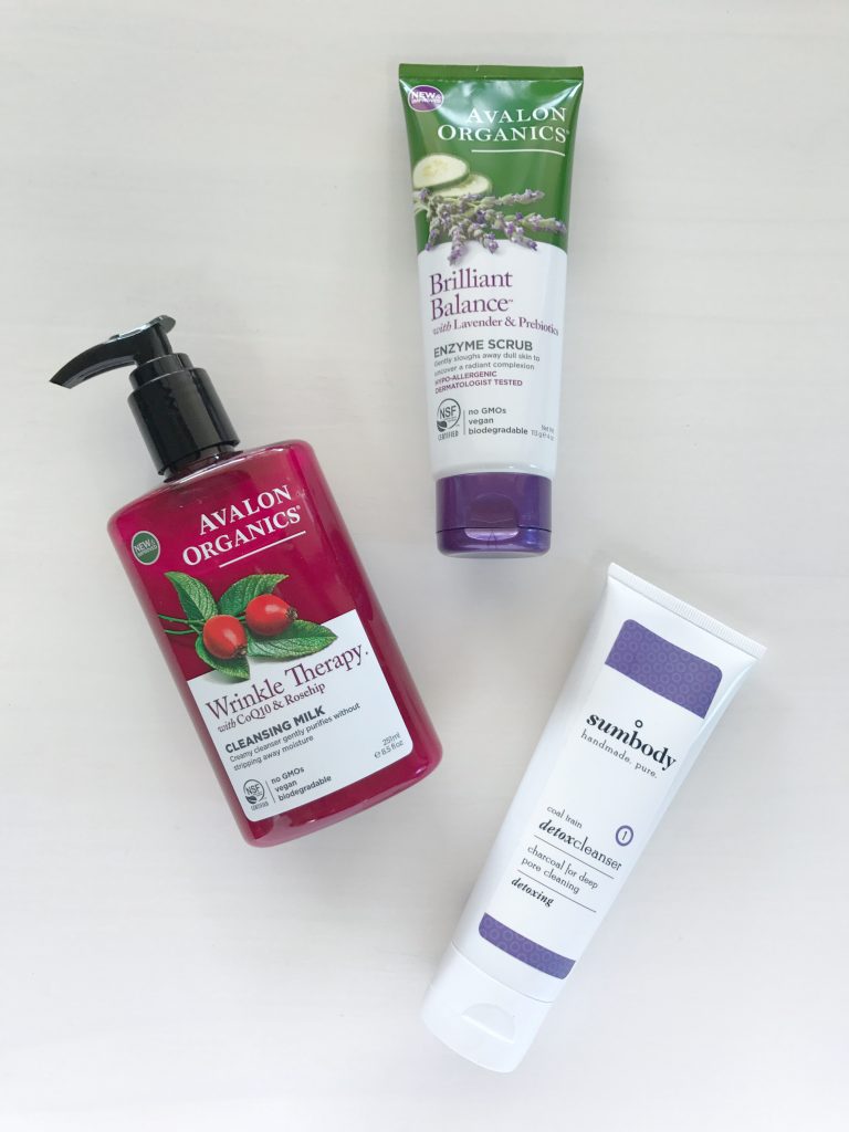 Nightime Cleansers 768x1024 - My Nighttime Skincare Routine: Favorite Non-Toxic Products