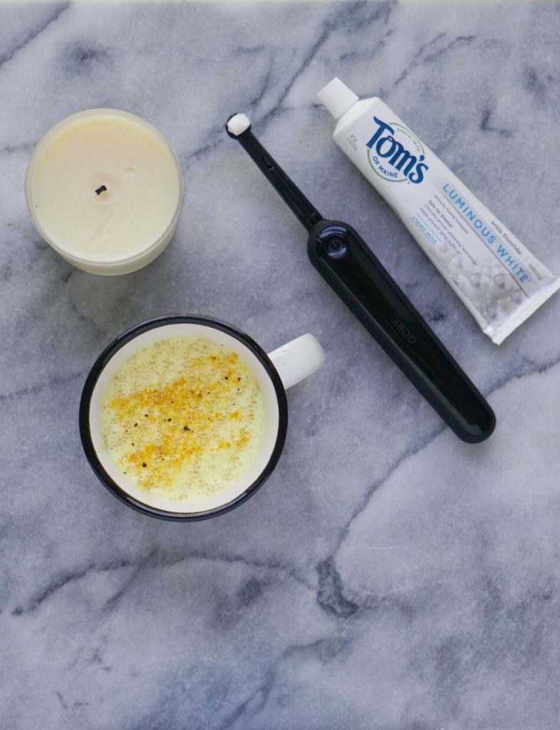 Nighttime Turmeric Latte 2 786x1024 - My Little Nighttime Ritual + My 'Sleepy-Time' Latte