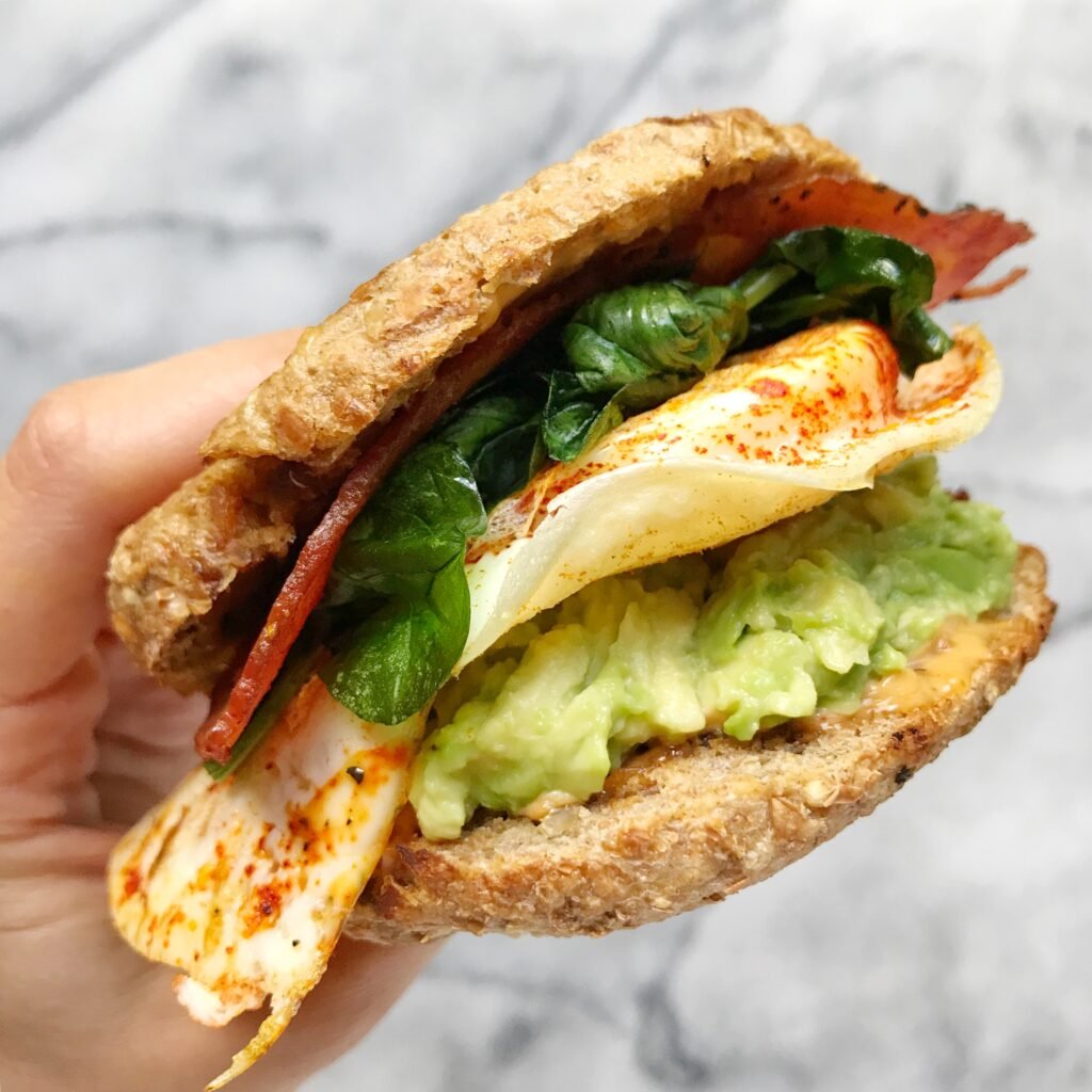 Healthy Egg McMuffin by Leahs Plate 1024x1024 - MY Version of the BEST Healthy Egg McMuffin EVER!