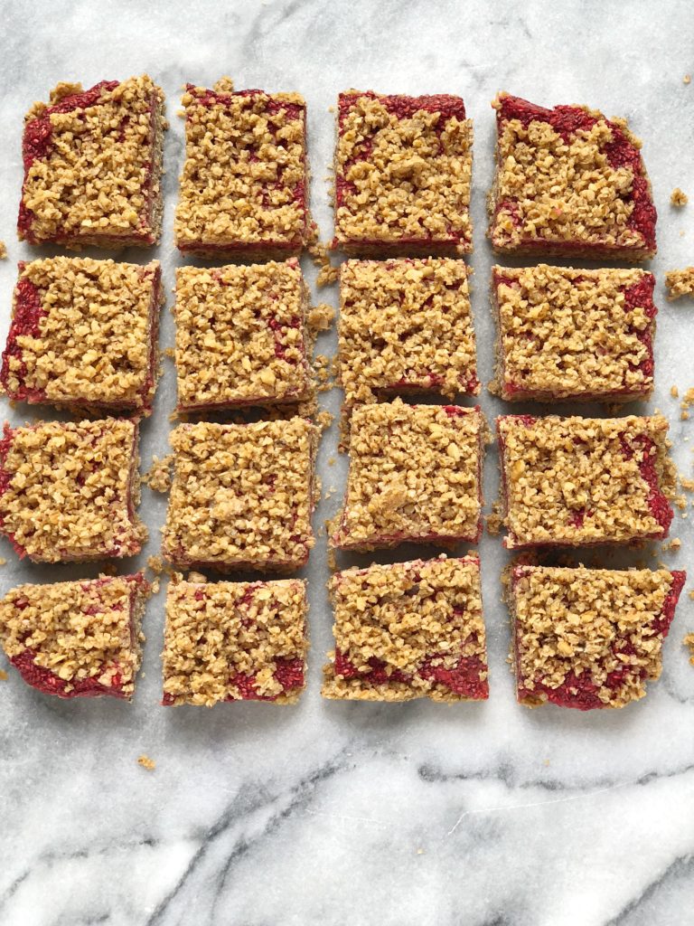 Raspberry Oat Crumble Bars9 768x1024 - Raspberry Oat Crumble Bars (Gluten-Free & Dairy-Free)