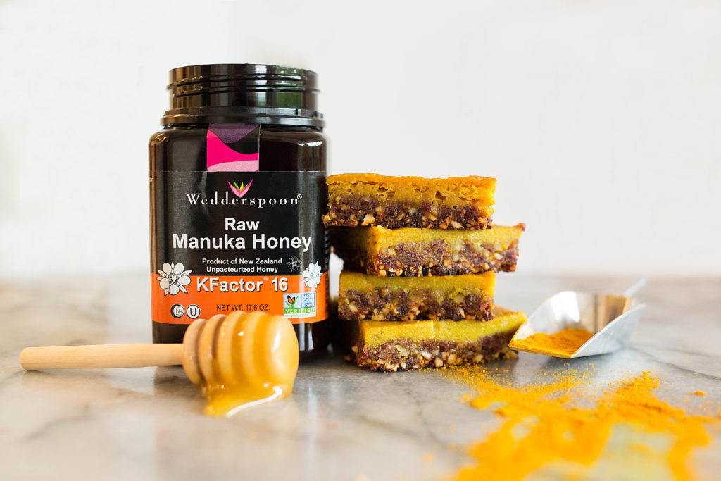 Turmeric Honey Bars6 1024x683 - Turmeric Honey Bars (free of dairy, grains, gluten and refined sugar)!