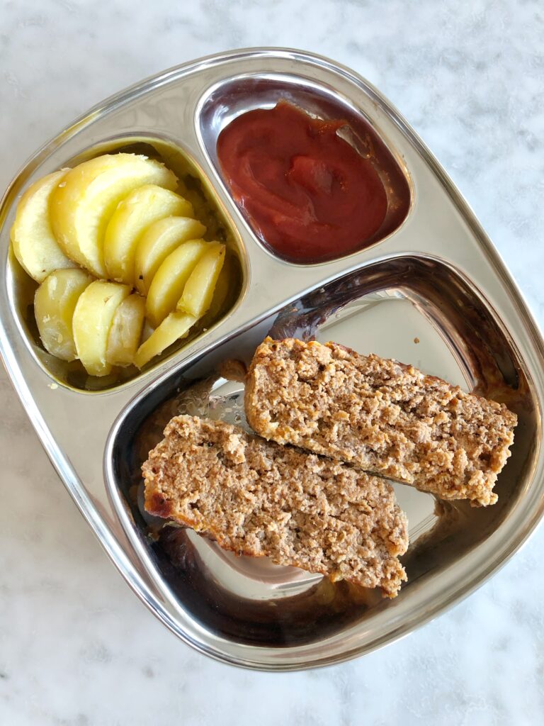 meatloaf 768x1024 - Meal Prepping and Mealtime Made Easier for Little Ones and Adults