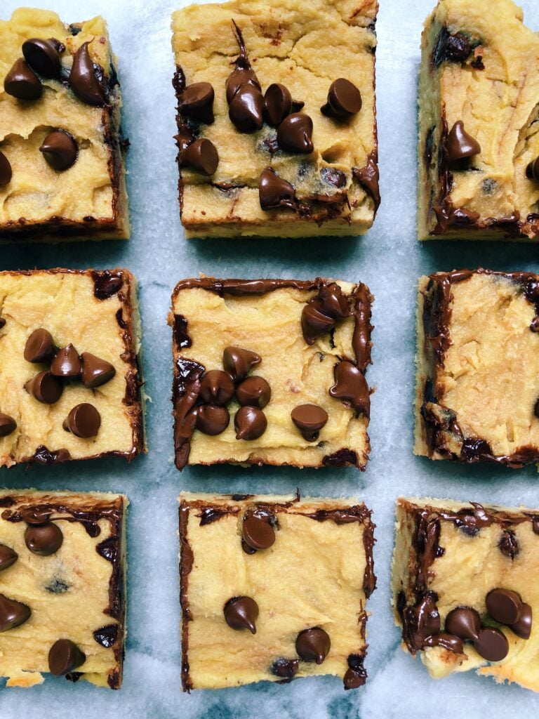 Grain Free Sweet Potato Blondies 768x1024 - Grain-Free Gooey Sweet Potato Blondies