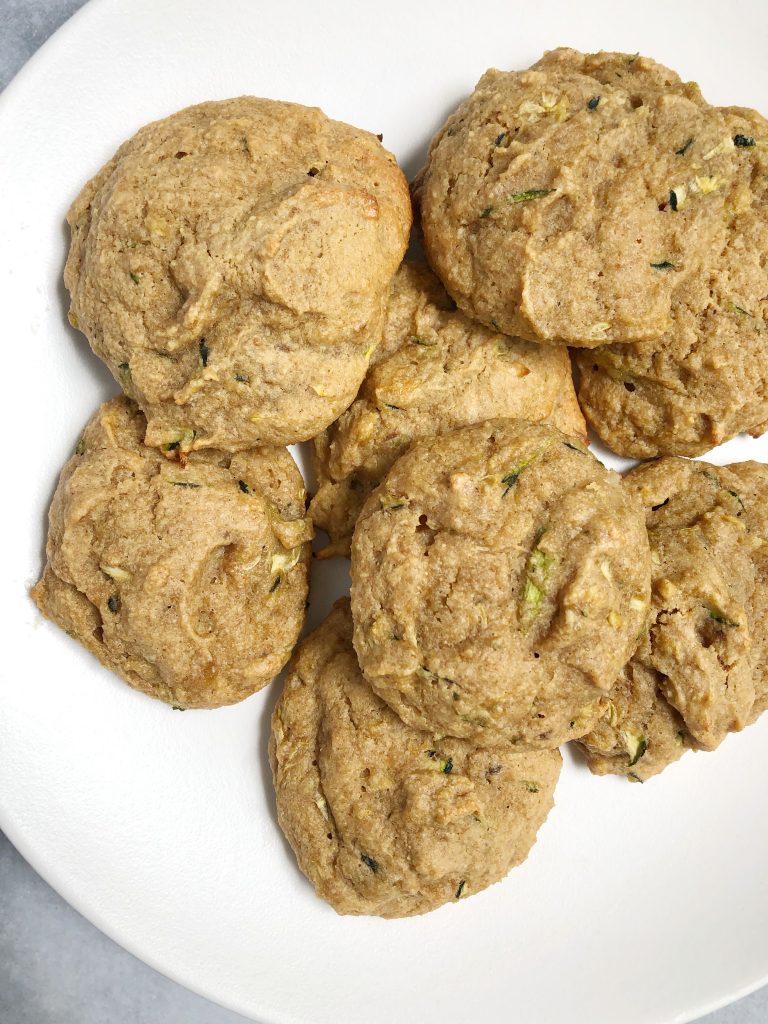 banana zucchini bread cookies 768x1024 - Banana Zucchini Bread Cookies (GF)