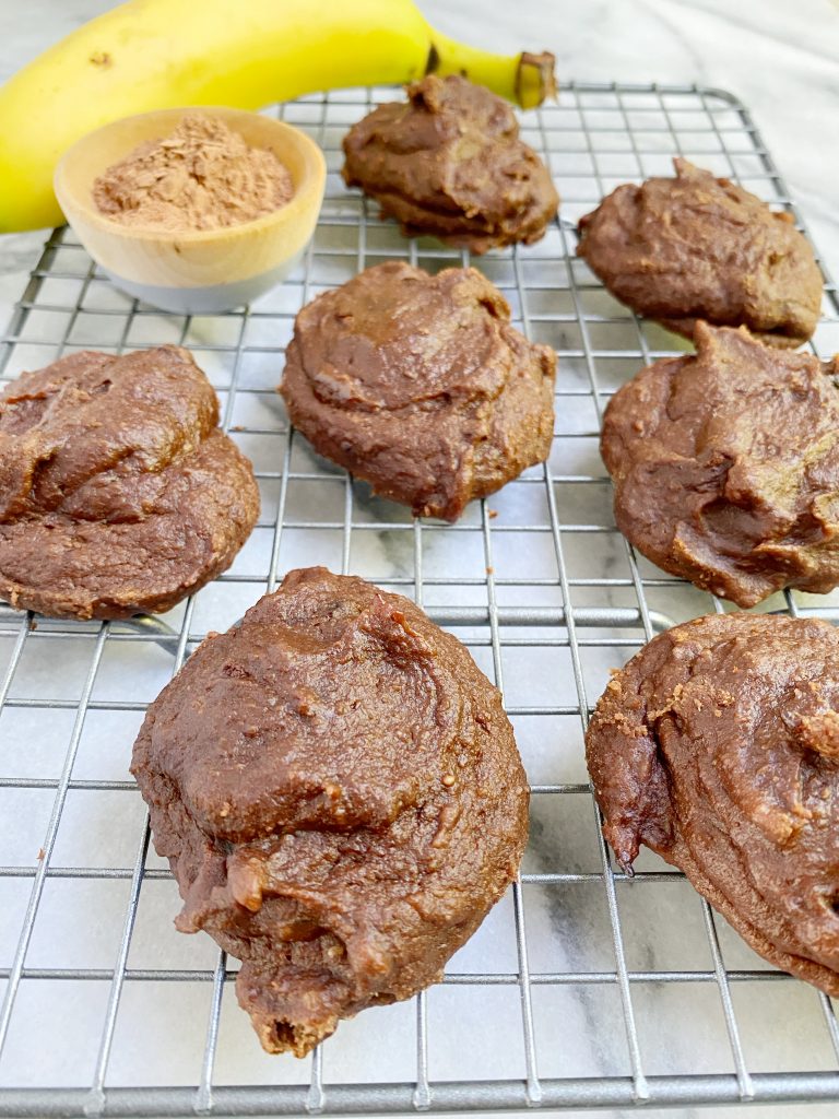 Chocolate Banana Cookies 768x1024 - No Sugar Chocolate Banana Cookies (Paleo)