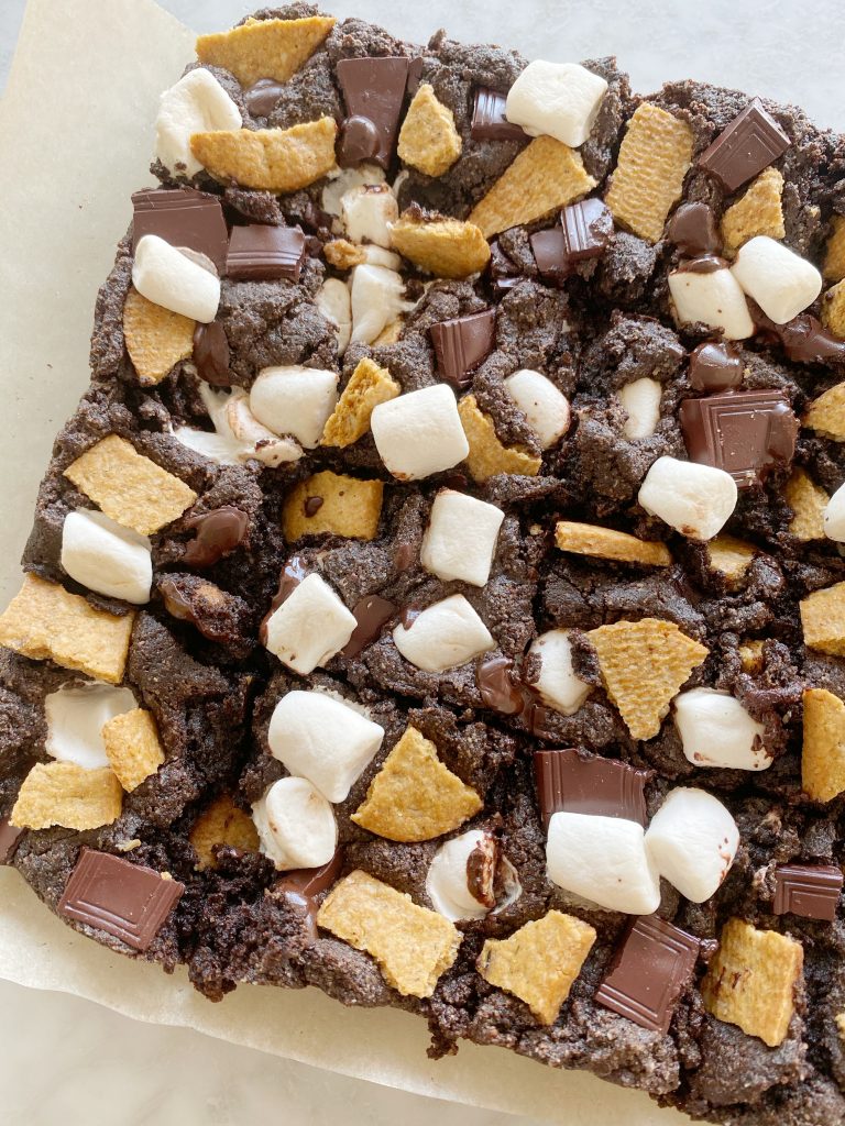 brownies2 768x1024 - S'Mores Brownies (Vegan & Gluten-Free)