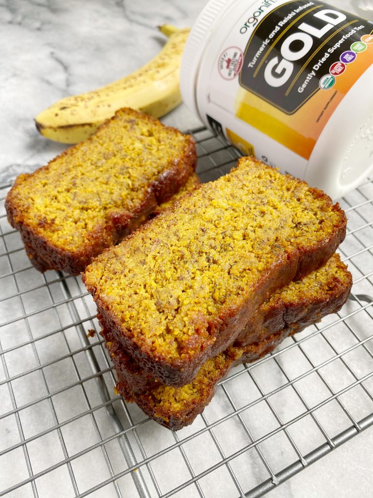 gold14 768x1024 - Golden Mylk Paleo Banana Bread