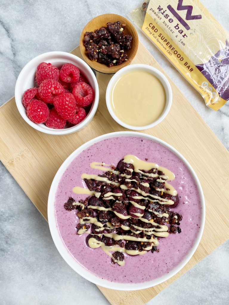 PBJ Smoothie 768x1024 - PB&J Smoothie Bowl