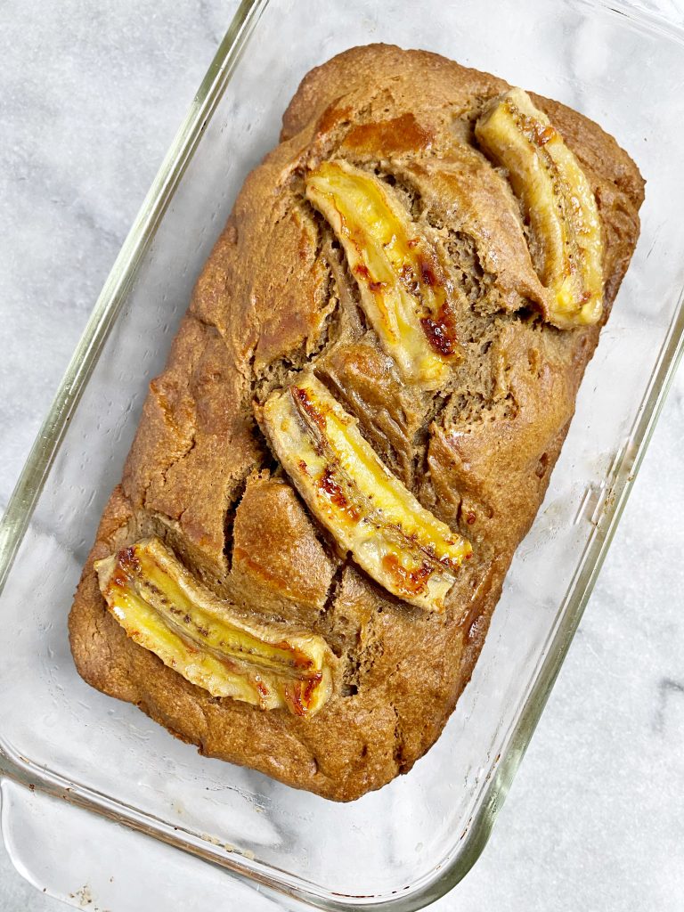 banana foster banana bread 768x1024 - Banana Foster Banana Bread