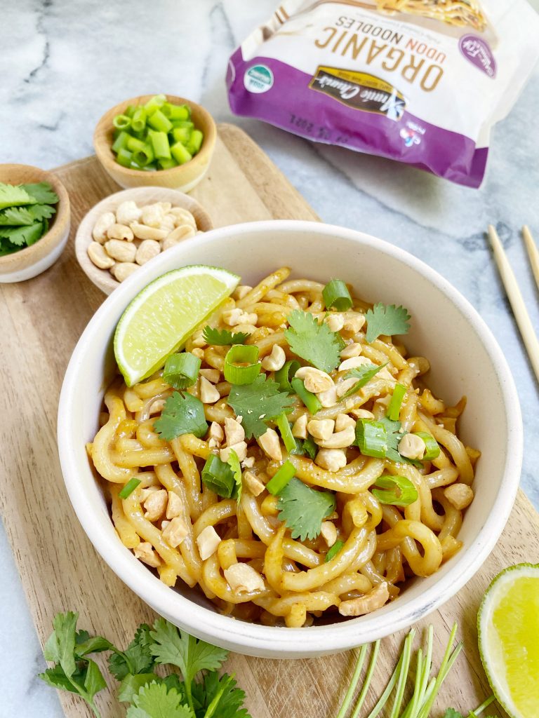 annie chuns 3 768x1024 - Spicy Peanut Butter Stir-Fry Noodles (Vegan)