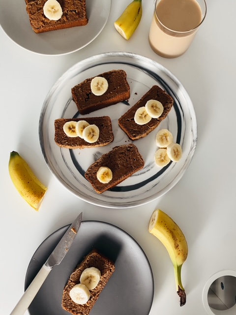 gingerbread banana bread - Vegan Gingerbread Banana Bread