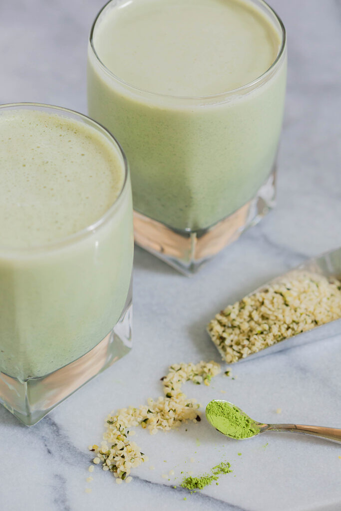 Vegan Matcha Hemp Mylk