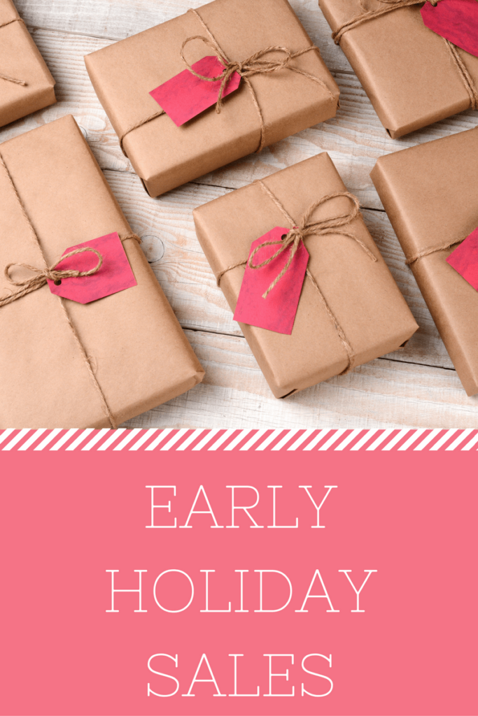 Early Holiday Sales