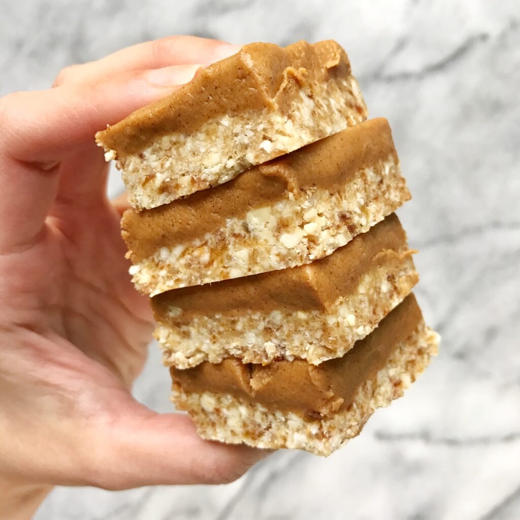 No Bake Sugar Cookie Peanut Butter Bars