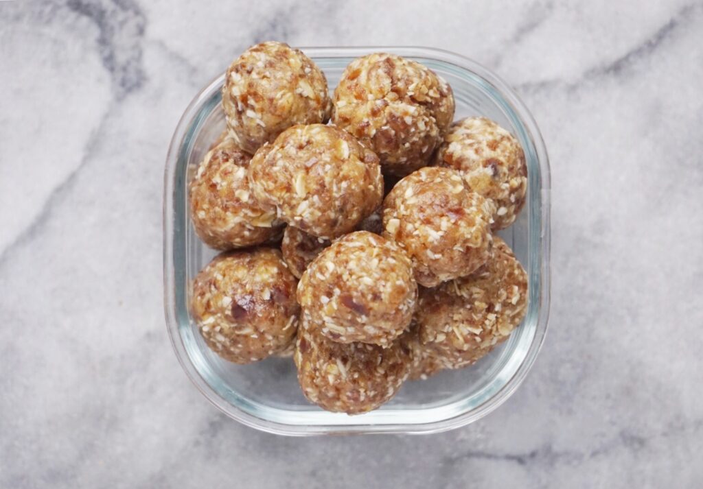 Nut-Free Tahini Energy Bites (Vegan & GF)