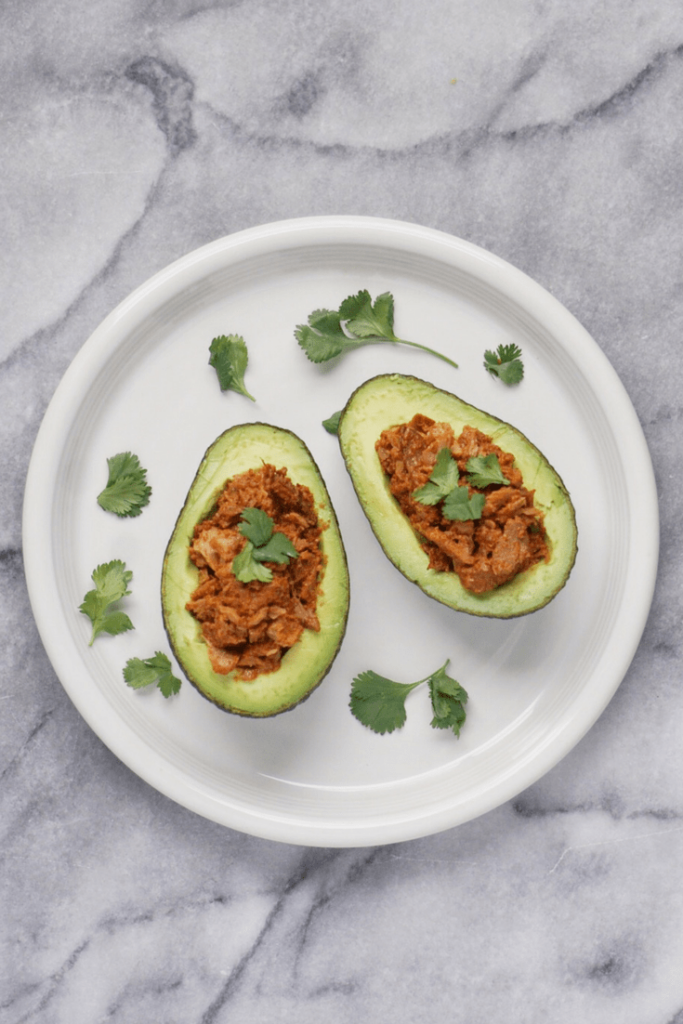 Chili Lime Tuna Avocado Boats