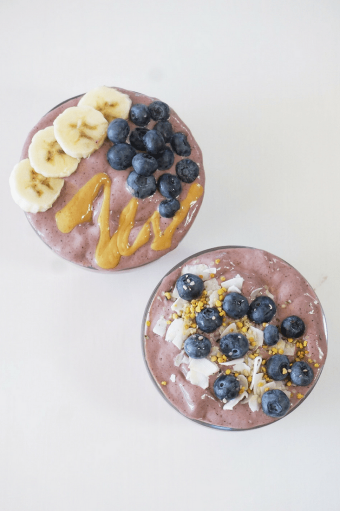 Blueberry Cauliflower Acai Bowl