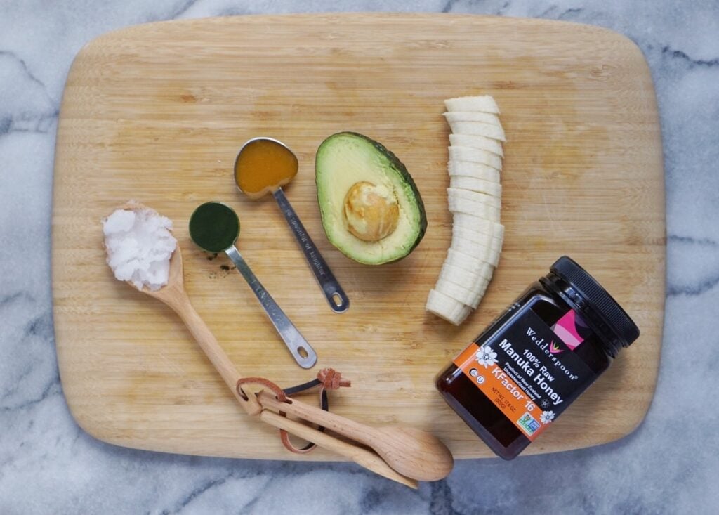 All Natural Nourishing Avocado Honey Hair Mask