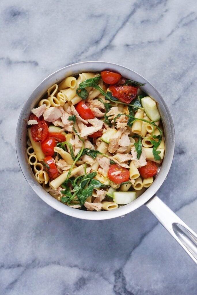 Tuna and Veggie Pasta