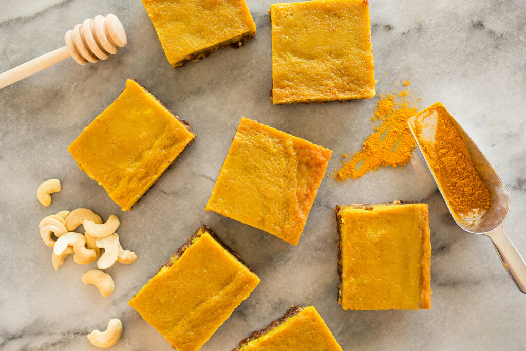 Turmeric Honey Bars