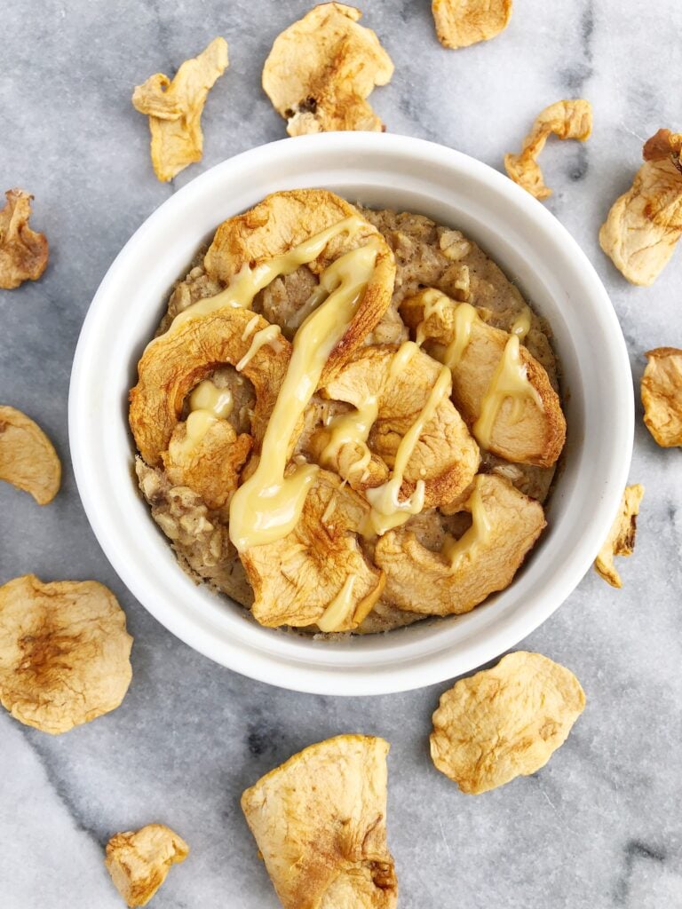 Apple Pie Baked Oatmeal (Vegan & Gluten-Free)