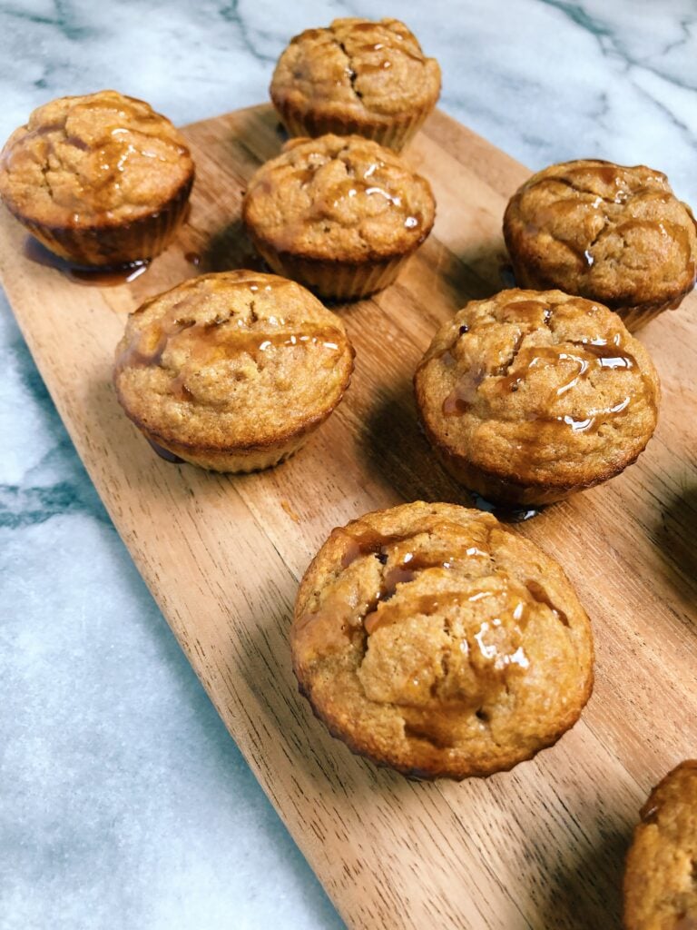 Cacao Honey Banana Muffins (Gluten-Free)