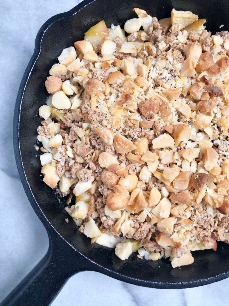 Macadamia Apple Crisp (Gluten-Free & Vegan)