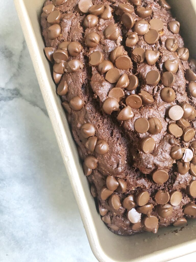 Double Chocolate Chip Banana Bread (Gluten-Free)