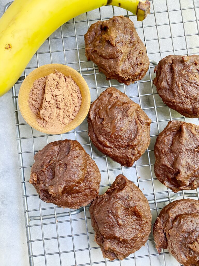 No Sugar Paleo Chocolate Banana Cookies