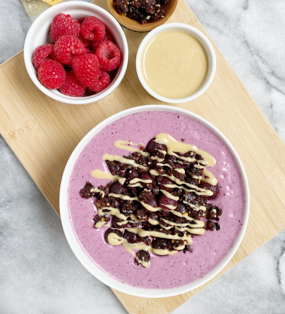 PB&J Smoothie Bowl (Vegan & GF)