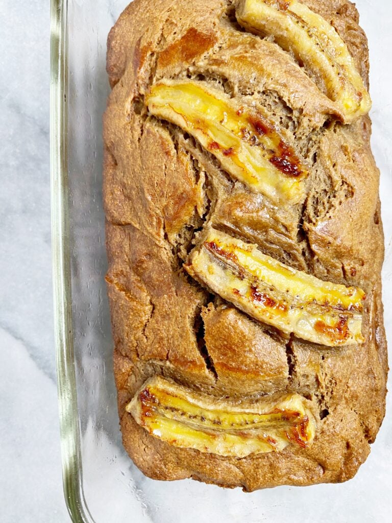 Banana Foster Banana Bread (Gluten-Free & Dairy-Free)