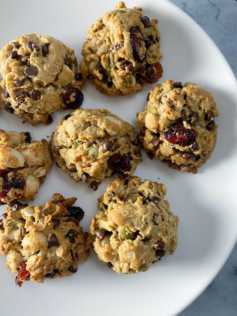 Gluten-Free Trail Mix Cookies