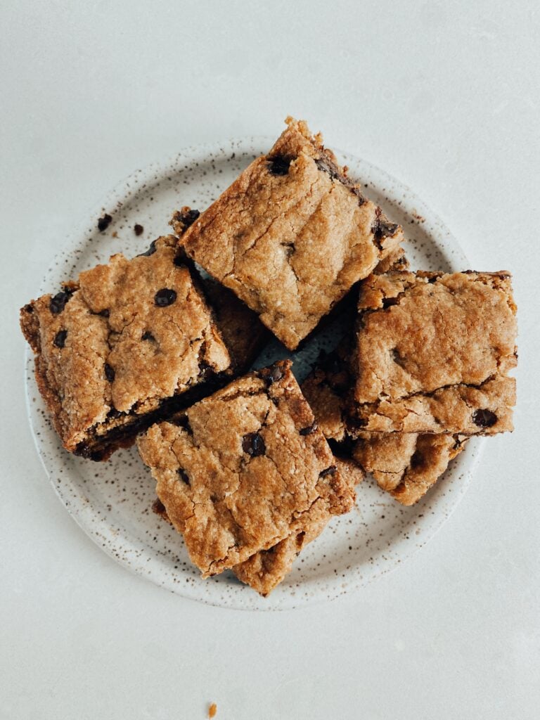 Almond Flour Chocolate Chip Cookie Bars2 768x1024 - Almond Flour Chocolate Chip Cookie Bars