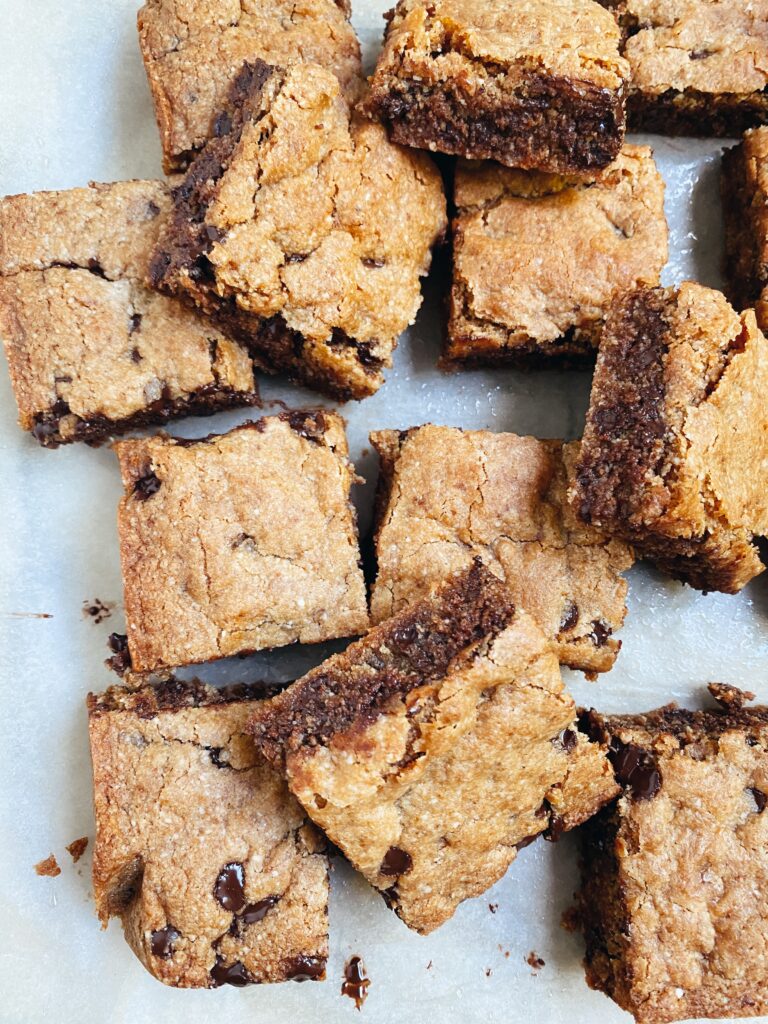 Almond Flour Chocolate Chip Cookie Bars4 768x1024 - Almond Flour Chocolate Chip Cookie Bars