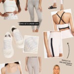 collage with activewear