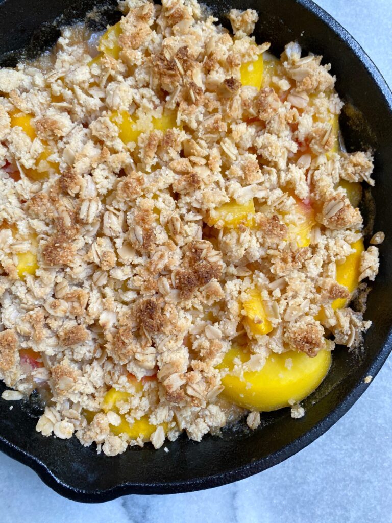 peach crisp 3 scaled 1 768x1024 - The Best Gluten-Free Peach Crisp