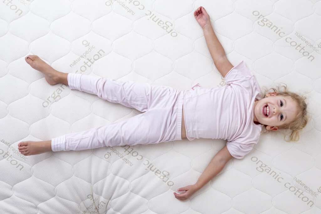 naturepedic blog 1024x682 - Jordyn's non-toxic 'big girl' bed and & choosing the right organic mattress